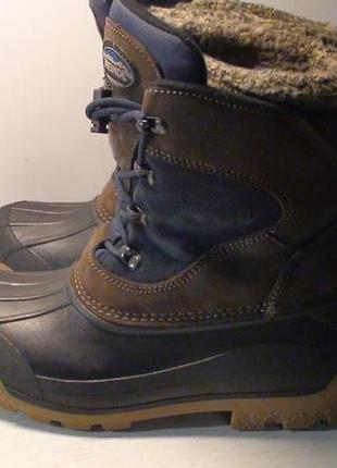 Meindl - зимові шкіряні термочеревики. р - 38 (24см)