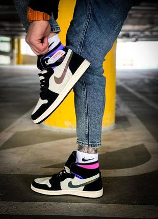 Nike air jordan psg, кросівки чоловічі найк джордан, кроссовки мужские джордан 1