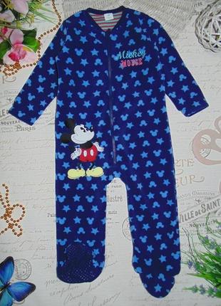 1/5-2роки.піжама-сліп disney mikki maus.мега вибір взуття та одягу