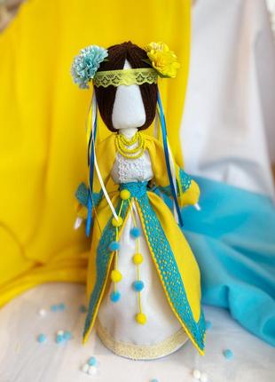 Мотанка україна, лялька ручної роботи, мотанка, сувенір, подарунок, лялька інтер'єрна, текстиль2 фото
