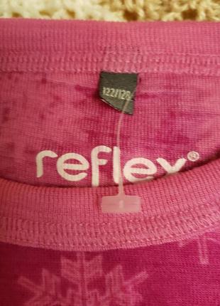Reflex термо белье верх реглан лонгслив девочке шерсть мериноса  7-8л 122-128см3 фото