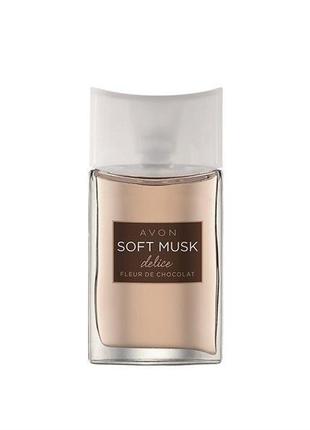 Туалетная вода soft musk delice для нее, 50 мл эйвон,ейвон,avon2 фото