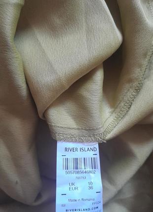 Оригінальна блуза з відкритими плечима river island9 фото