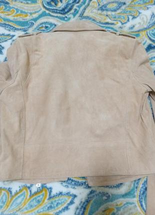 Куртка mango замшева , розмір м10 фото