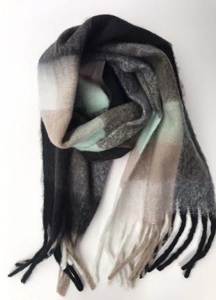 ❄️🤍базовий об‘ємний теплий шарф/дреди ❄️🤍1 фото