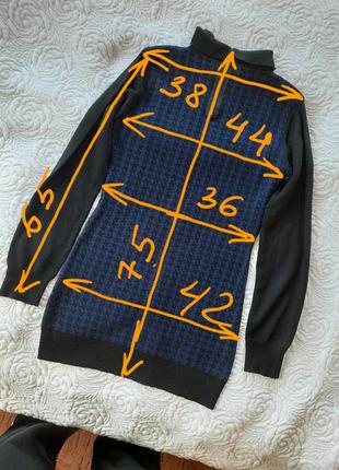 Тепла трикотажна сукня bluoltre плаття светр міні в стилі balmain missoni moscino +подарунок