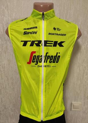 Santini мужской вело жилет trek segafredo 2020