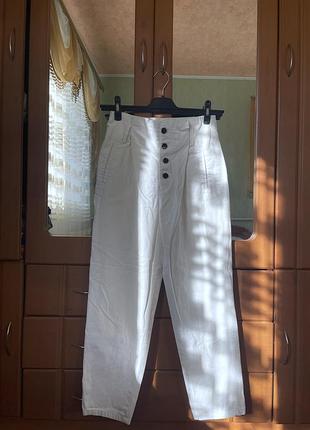 Білі джинси h&m