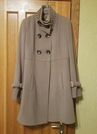Carea коричневое женское пальто1 фото