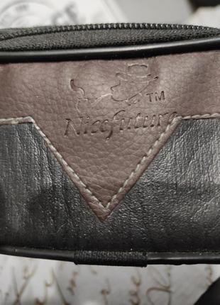 Мужская сумка-кошелек на пояс, ремень3 фото