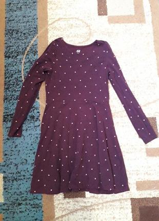 Сукня, темно фіолетового кольору