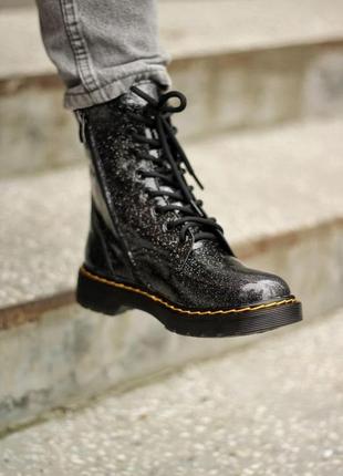 Жіночі ботінки dr. martens  женские ботинки мартенс зимние8 фото