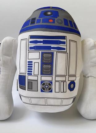 Мягкая игрушка звёздные войны робот дроид r2d2