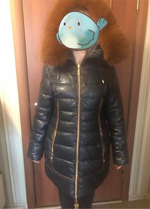 Тёплый пуховик зима по отличной цене