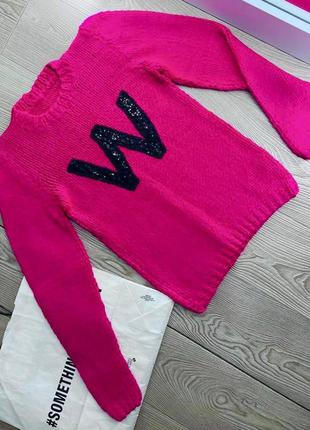 Шикарный яркий свитер джемпер кофта8 фото