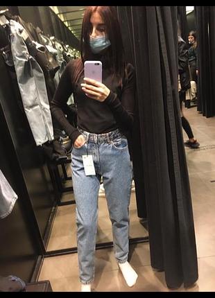 Джинсы мом zara