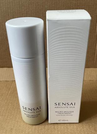 Kanebo sensai absolute silk micro mousse treatment антивіковий мус для обличчя 45ml