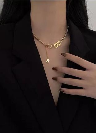 Кольє намисто в стилі balenciaga