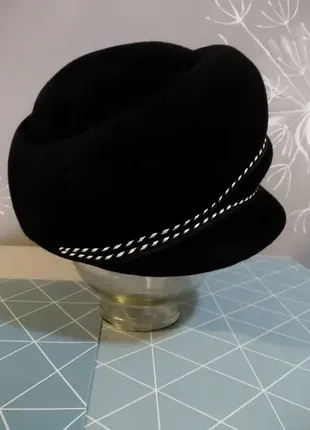 Жіночий капелюшок. виготовлено шляхом валяння. легка та тепла4 фото