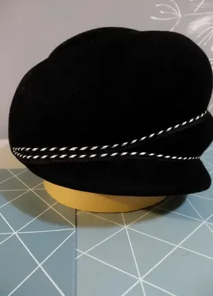 Жіночий капелюшок. виготовлено шляхом валяння. легка та тепла3 фото