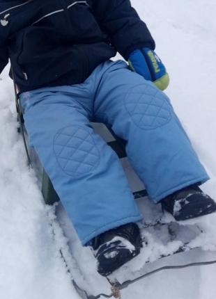 Зимние штаны "лыжные" на рост 92см4 фото