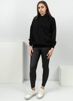 Женское худи на флисе теплое зима спортивная кофта