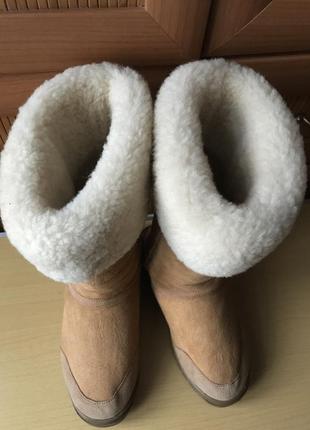 Натуральные очень тёплые сапоги угги sofie schnoor