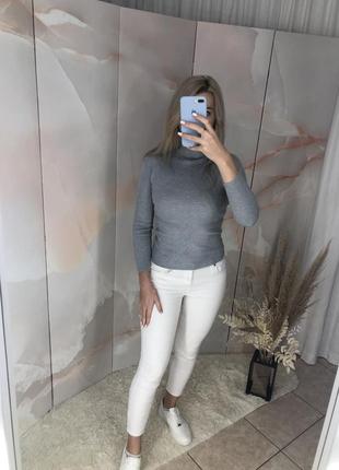 Гольф в рубчик базовий кашеміровий гольфик водолазка