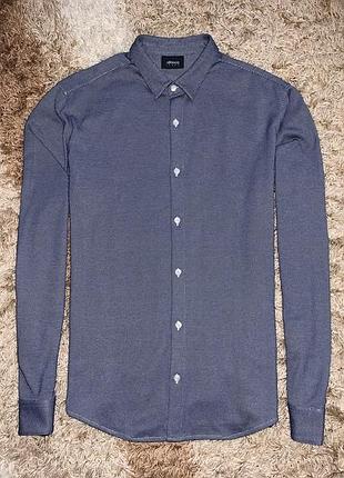 Рубашка armani messenger jeans с мелким узором, оригинал