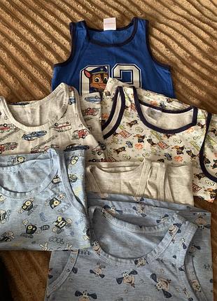 Маечки для мальчика