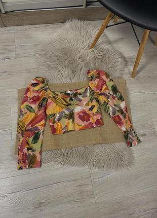 Вкорочена блузочка від shein