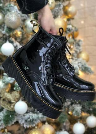 Жіночі ботінки dr. martens  женские ботинки мартенс зимние5 фото