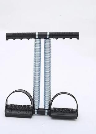 Еспандер пружинний tummy trimmer тренажер-експандер для м'язів рук, живота та спини тренажер для дому2 фото