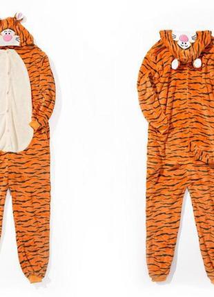 Піжама кигуруми kigurumi костюм тигр s на ріст 140-150