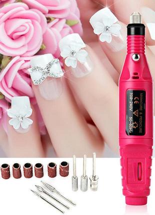 Машинка для маникюра и педикюра 6 в 1, полировка ногтей, фрезер, фрезерный аппарат