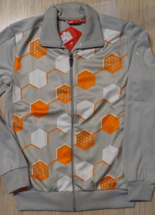 Оригинал мужская спортивная куртка олимпийка puma golf graphic. размер s2 фото