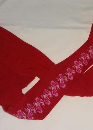 Теплые трикотажные колготки