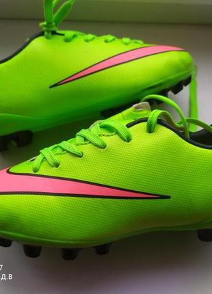 Бутси nike mercurial оригінал довжина устілки 17 см