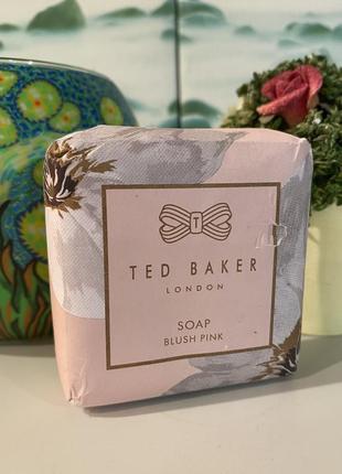 Ted baker 🇬🇧 blush pink парфюмированное увлажняющее мыло 90 граммов1 фото