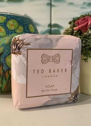 Ted baker 🇬🇧 blush pink парфюмированное увлажняющее мыло 90 граммов4 фото
