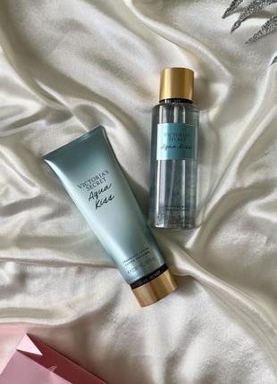 Спрей міст лосьйон для тіла victoria’s secret aqua kiss оригінал набор