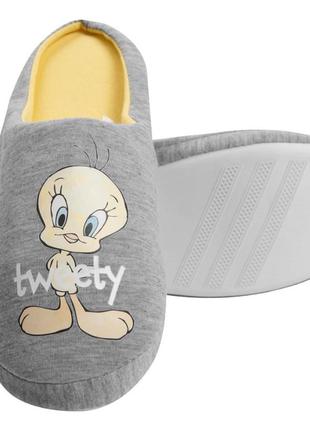 Оригинал тапочки домашние united labels tweety warner bros (германия) размер 40/412 фото