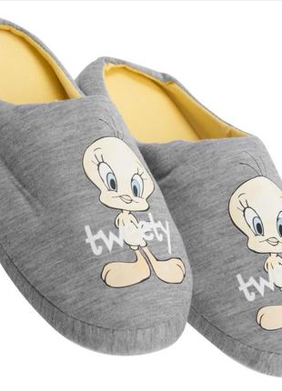 Оригинал тапочки домашние united labels tweety warner bros (германия) размер 40/411 фото