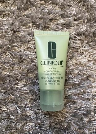 Скраб clinique 7 day scrub