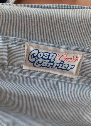 Cosy carrier 🌿🤱100% коттон by clippa safe слинг эргономичный беби рюкзак переноска для ребенка5 фото
