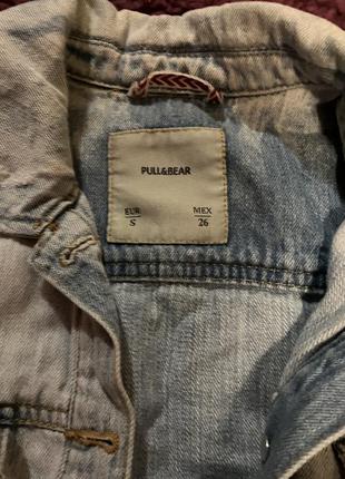 Pull&bear джинсова куртка