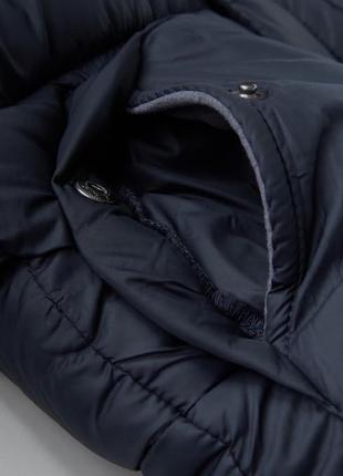 Куртка пуфер zara евро зима холодная осень на флисе 86 92 98 104 110 см2 фото