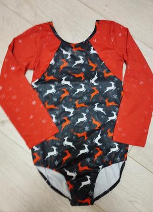 Купальник трико для танцев гимнастики