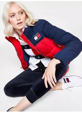 Куртка, бомбер жіночий, tommy hilfiger jeans4 фото