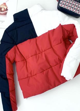 Куртка, бомбер жіночий, tommy hilfiger jeans5 фото